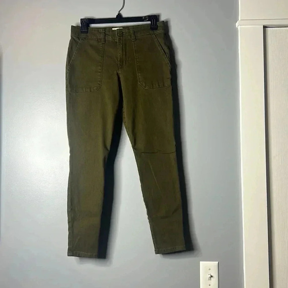 Sanctuary Palmer Cigarette Chino Pants Olive green size 27 - Picture 3 of 6